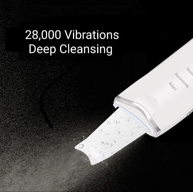 28,000 Vibrations Deep Cleansing Premium Ultrasonic Skin Scrubber