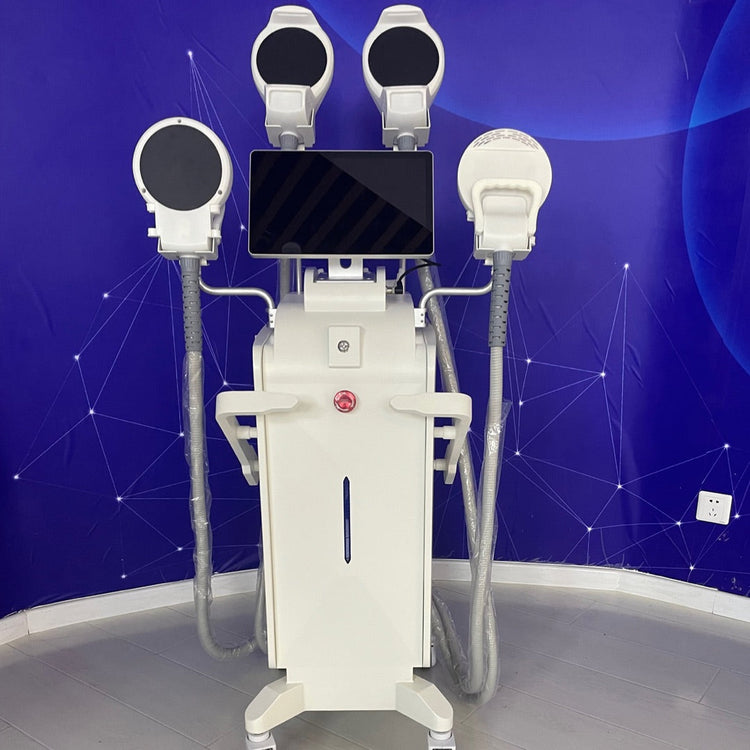 White color Professional  EMSlim Neo Body Contouring Machine with 4 handles