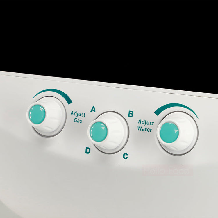 ABCD Adjusting Control Knobs of Smart Ice Blue Hydra Facial Machine