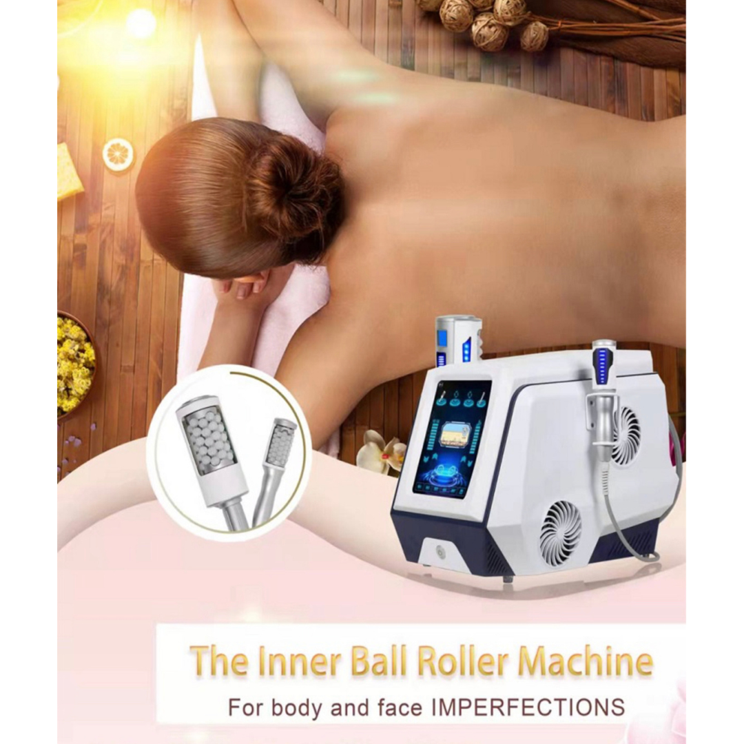 Máquina de adelgazamiento con ondas de rodillos para cuerpo y rostro