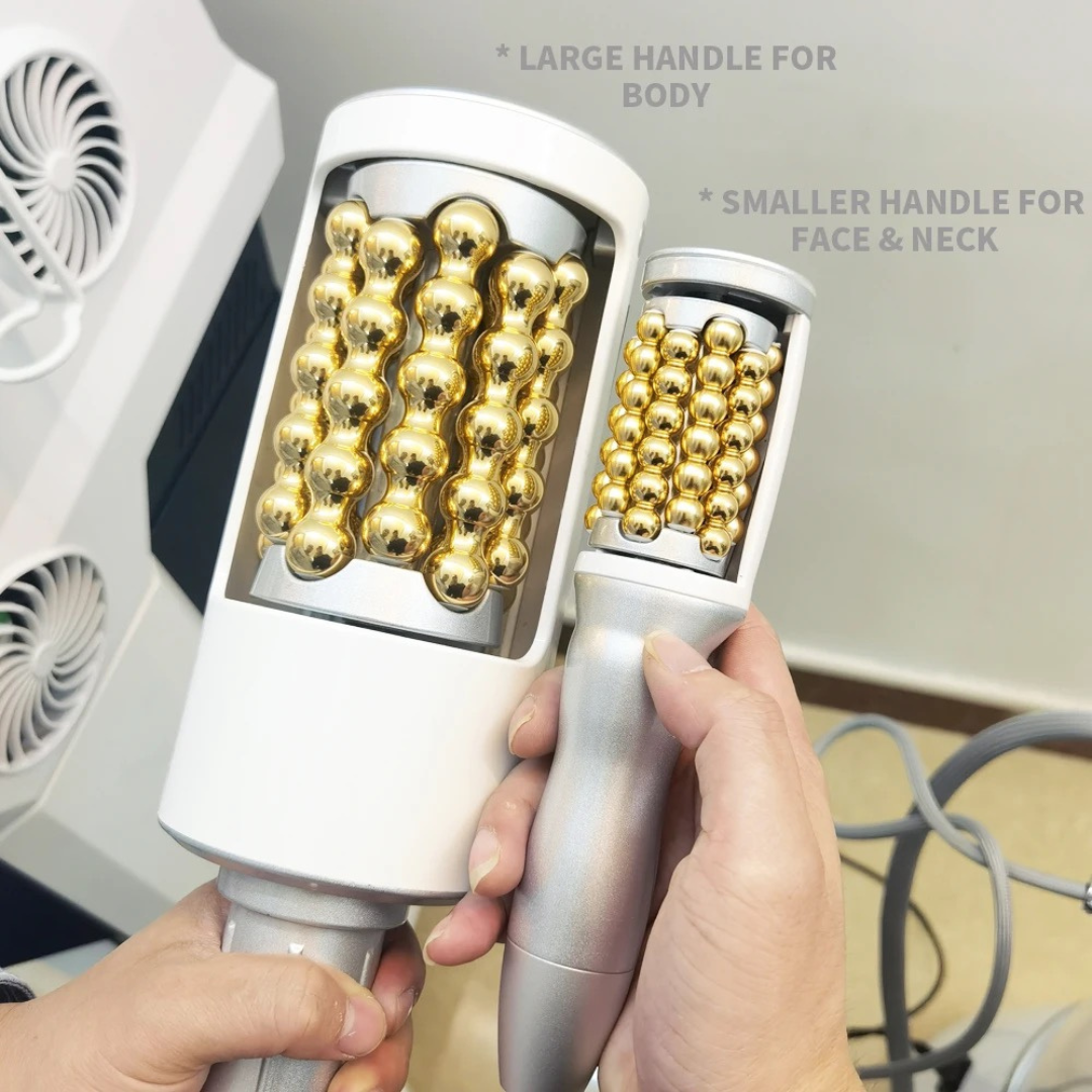 Máquina de adelgazamiento con ondas de rodillos para cuerpo y rostro