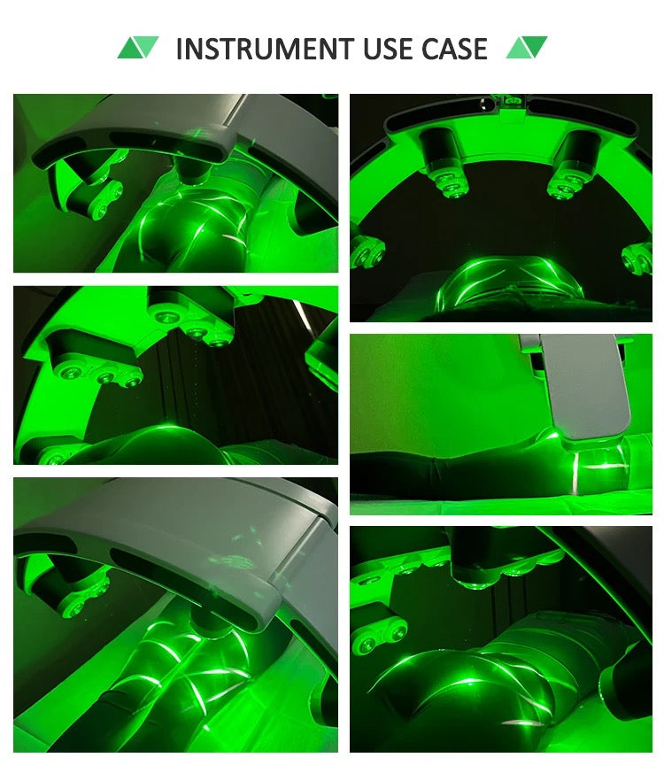 Máquina de adelgazamiento corporal con láser frío Emerald-Ruby 10D