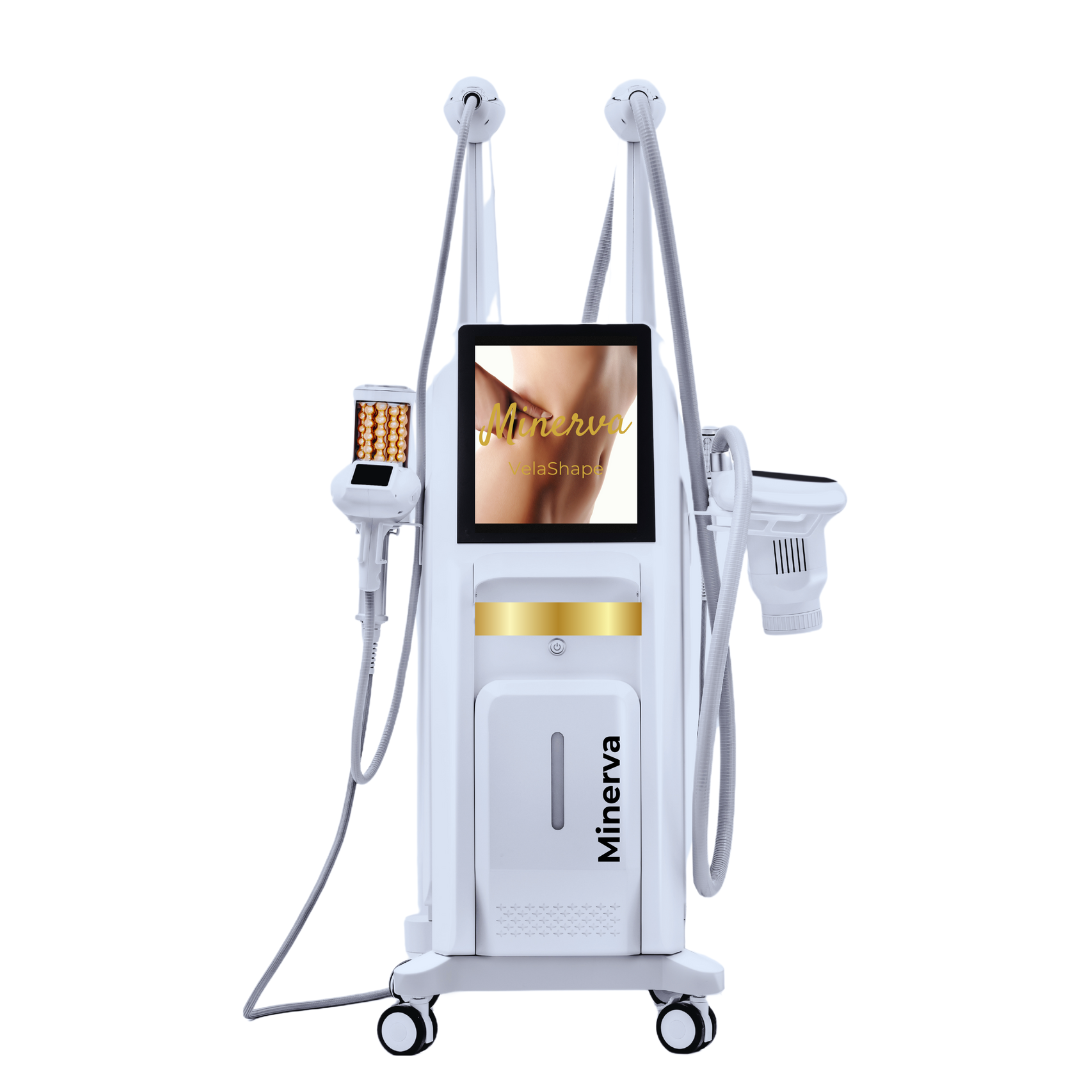 Minerva VelaShape Rodillo Masajeador de Lipólisis 4 en 1