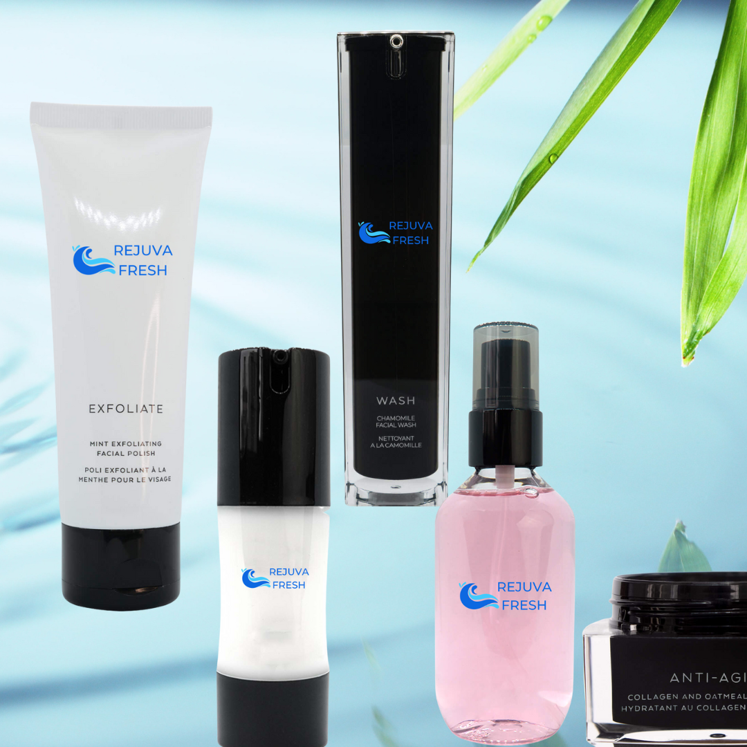 Rejuva Fresh Skin Care Products Float on Water