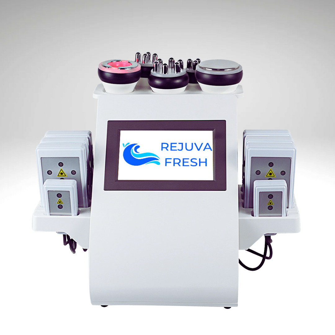 REJUVA FRESH 6 in 1 Cavitation Machine, Ultrasonic Cavitation Machine with Lipo Laser