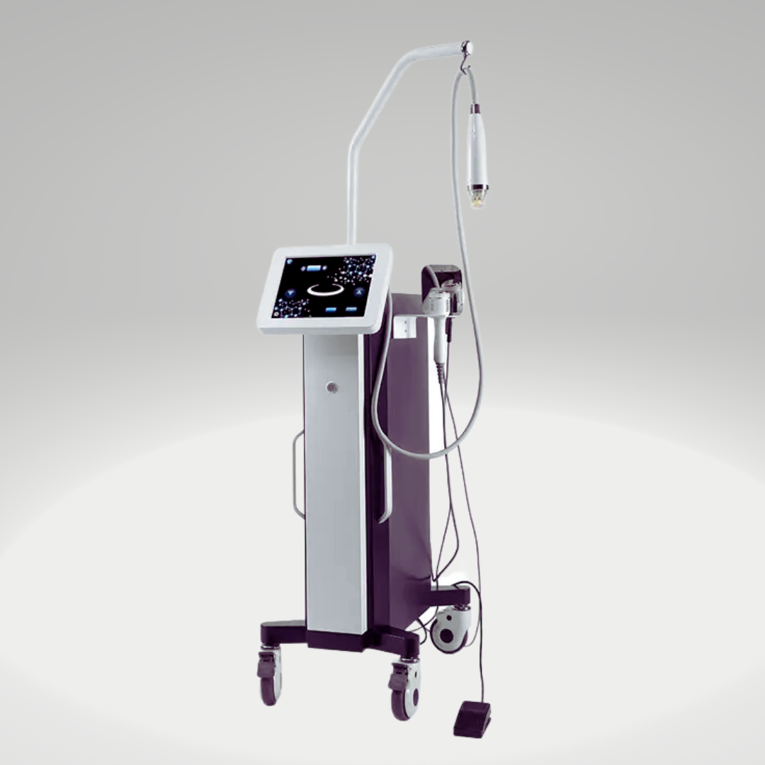 Vertical Microneedling Machine with Ice Hammer and Foot Peddle