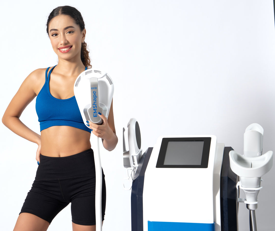 Máquina para esculpir el cuerpo Diamond Ice Cryo + EMShape