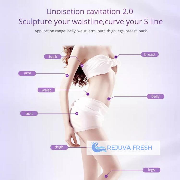 body  weight loss cavitation machine  treatment area