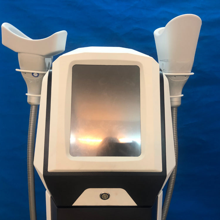 screen operation of cryolipolysis beauty machine