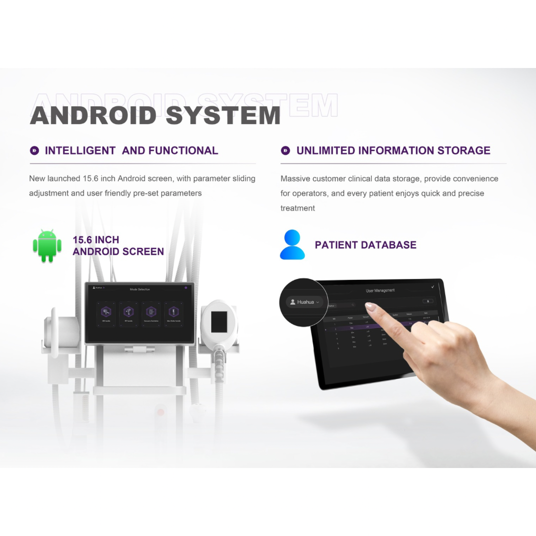 Rejuva Shape™ Quad-Action Thermo-Mechanical Lipo-Massage Machine