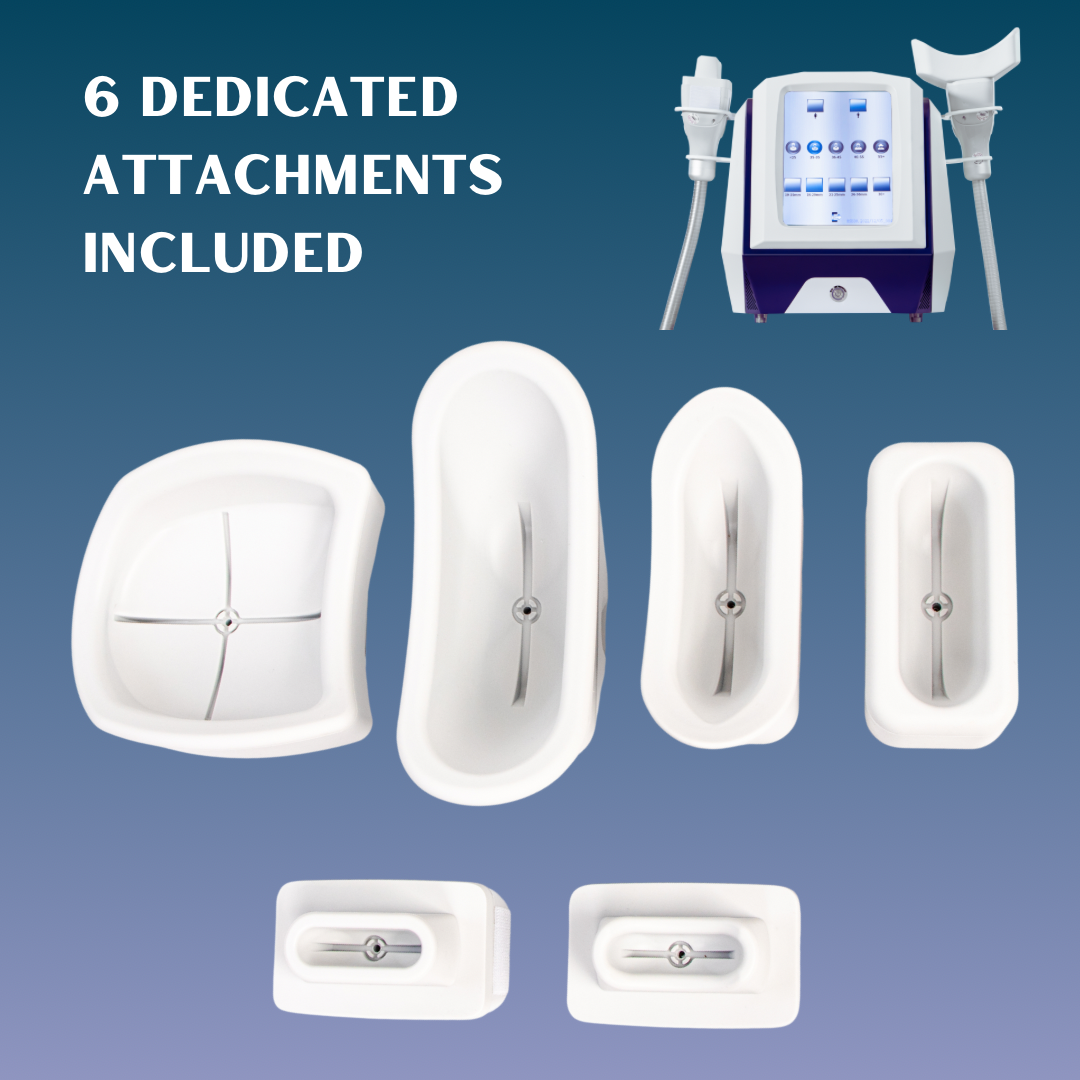 Diamond Ice Portable Fat Freezing Machine with 6 Medical Grade Applicators