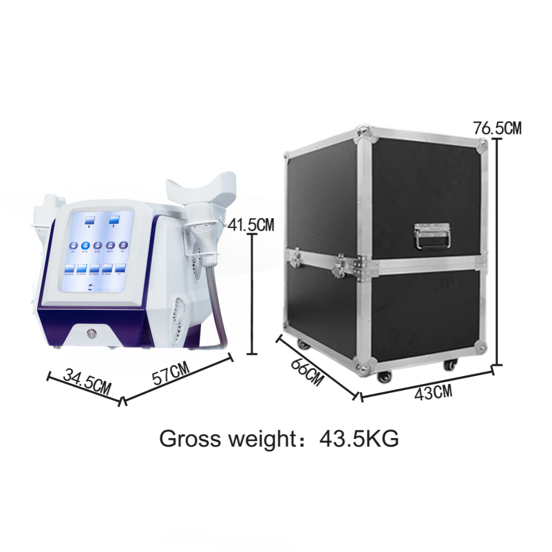 Diamond Ice Portable Fat Freezing Machine with 6 Medical Grade Applicators