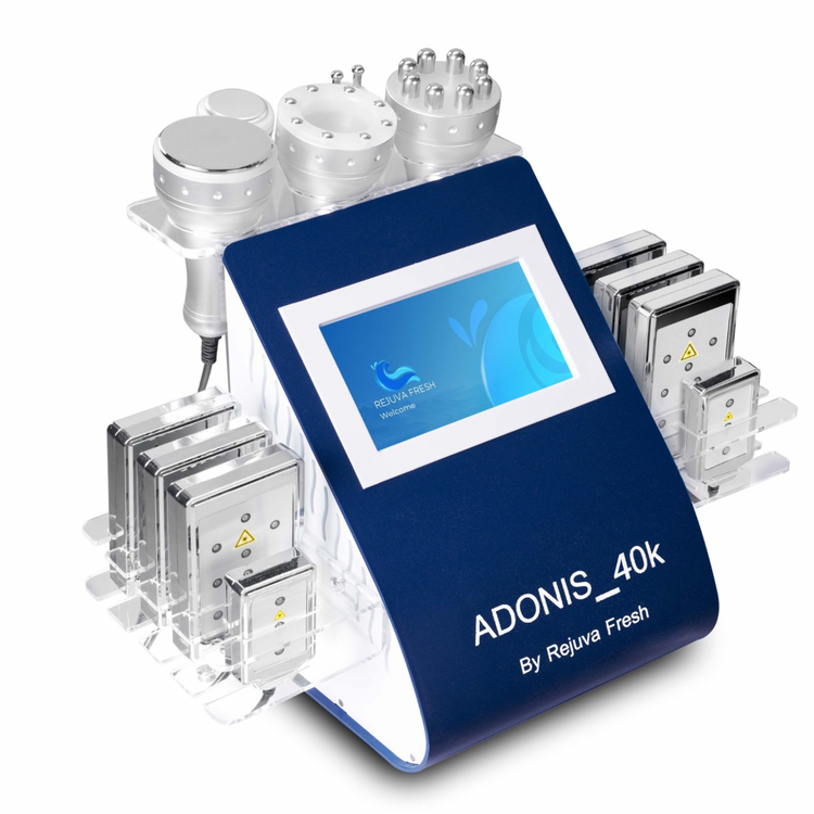 2026 Adonis™ II 40K 6 in 1 Cavitation Machine for Fat Blasting - side view