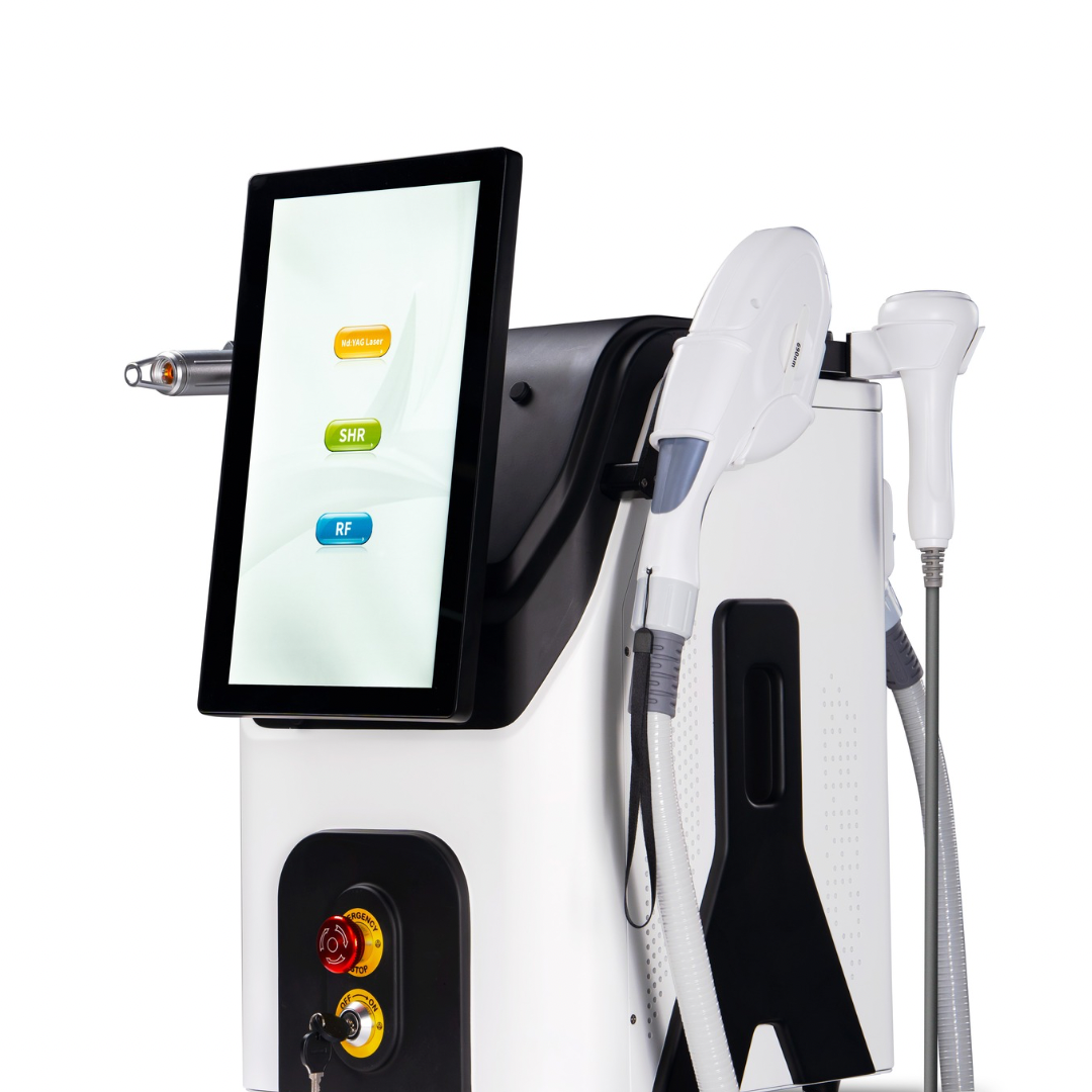 Myriad™ Desktop 4 in 1 Multifunction Laser with ND YAG + SHR + E-Light + RF