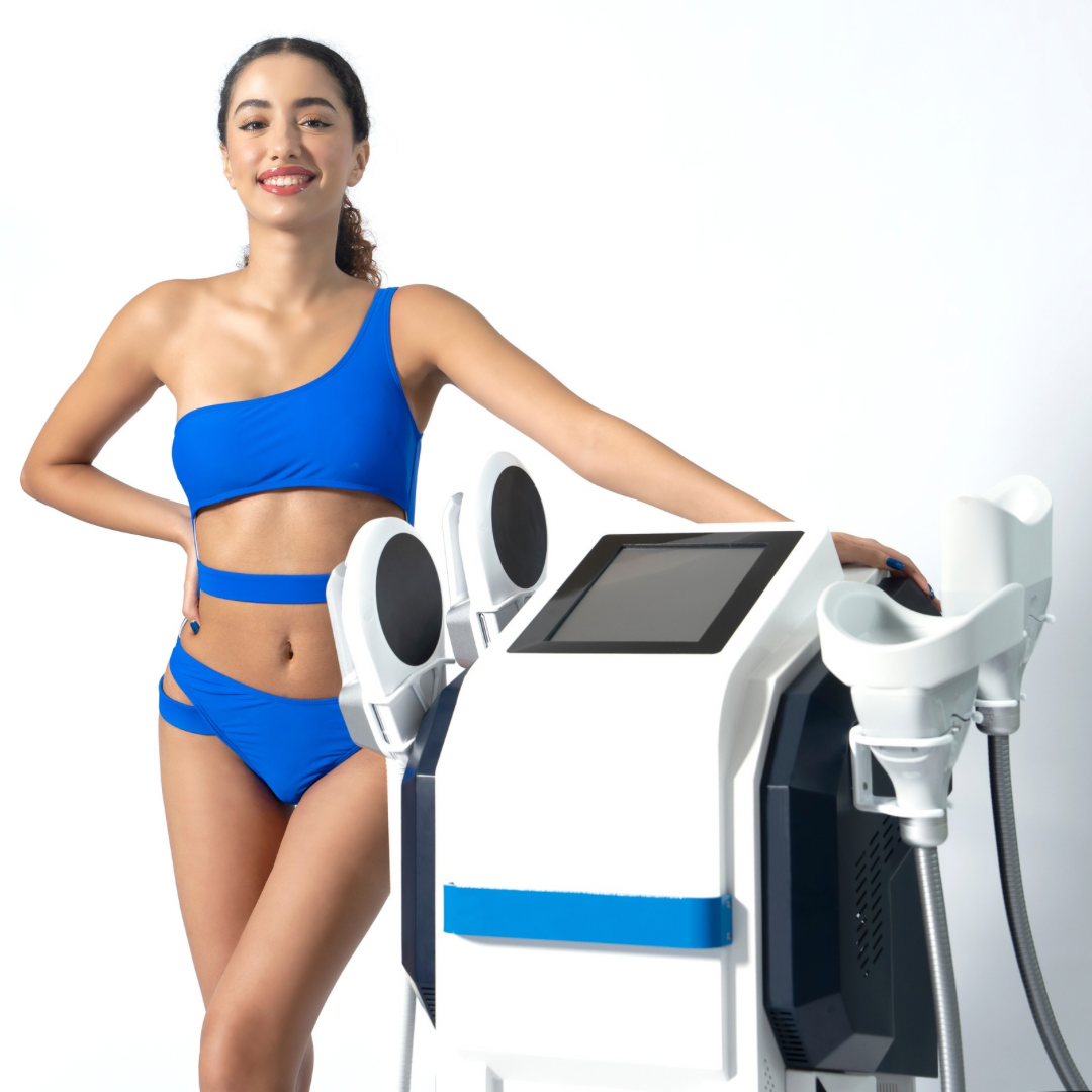 Máquina para esculpir el cuerpo Diamond Ice Cryo + EMShape