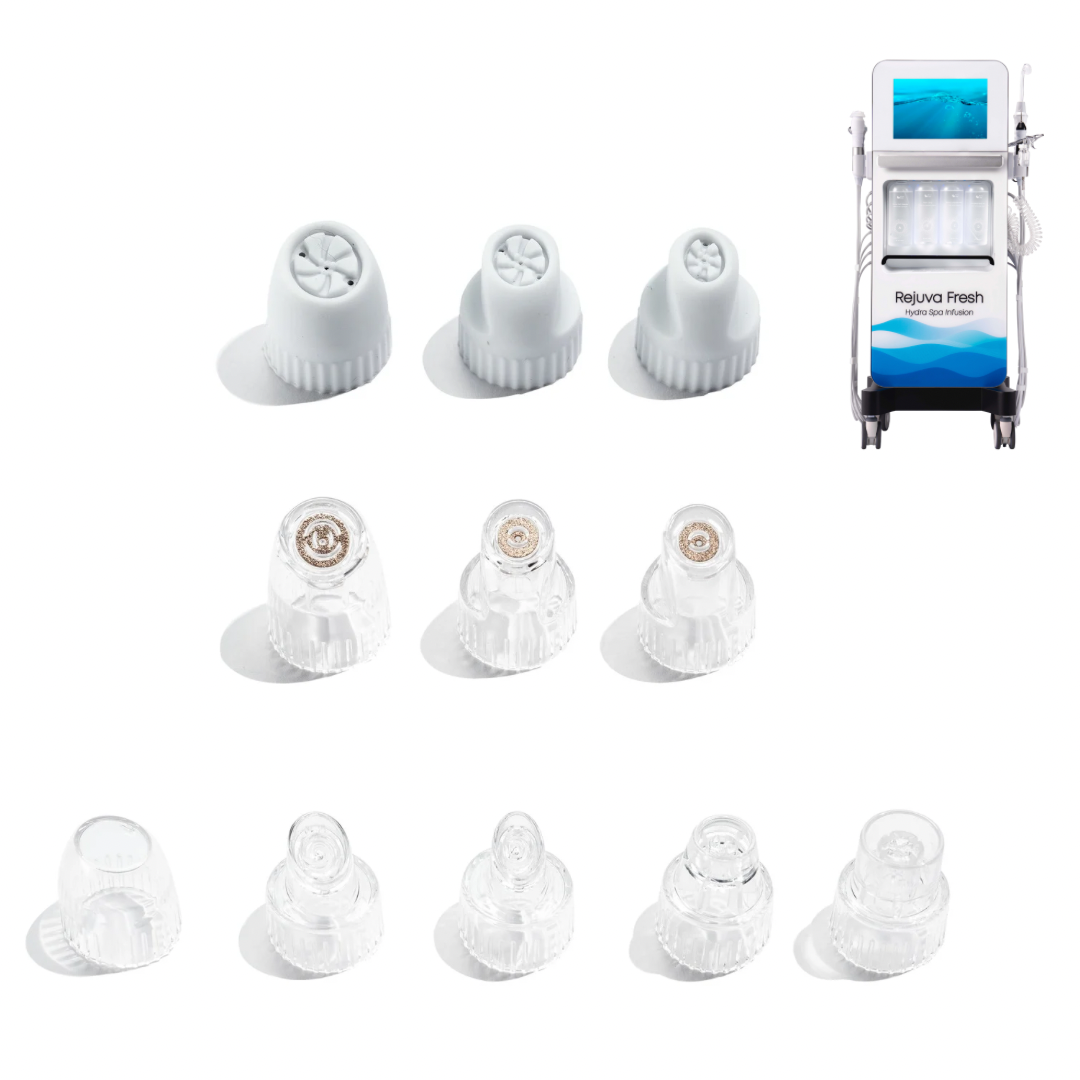 Replacement Tips for 18 in 1 Hydra Spa Infusion Ultra Glow